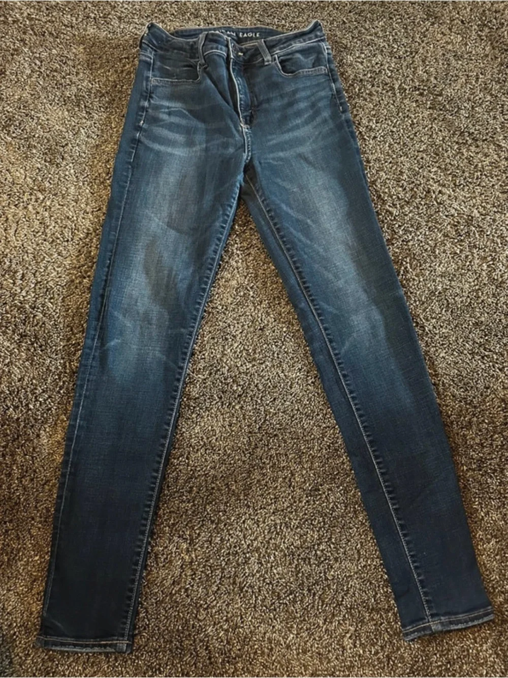American Eagle Outfitters Dark Blue Skinny Jeans